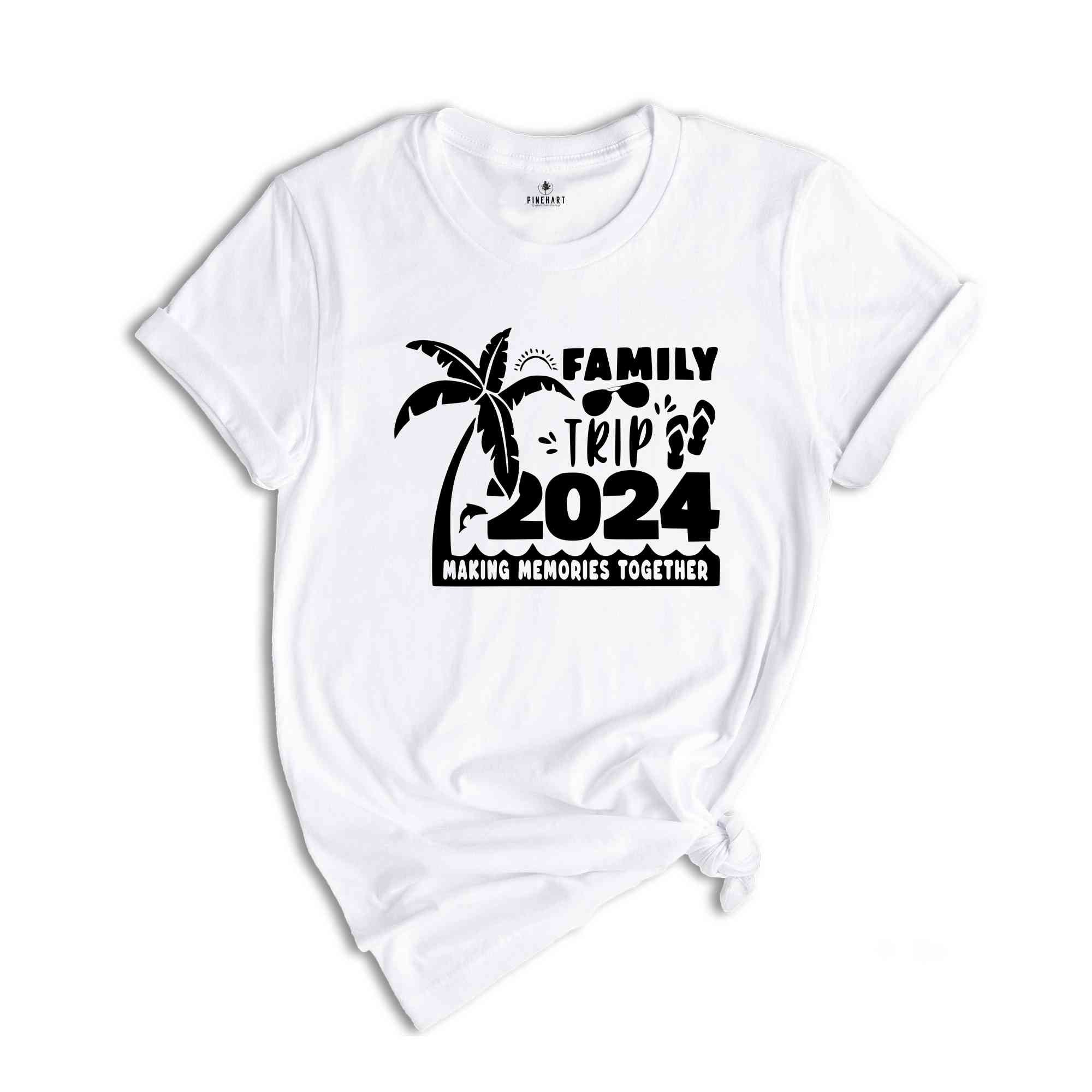 Family Trip 2024 Making Memories Together Shirt, Family Vacation Shirt, vacation shirt, Trendy Shirt, Matching Shirt