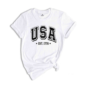 USA Est 1776 T-Shirt, America Shirt, 4th Of July Shirt, 1776 Shirt, Independence Day Shirt, Patriotic Gifts