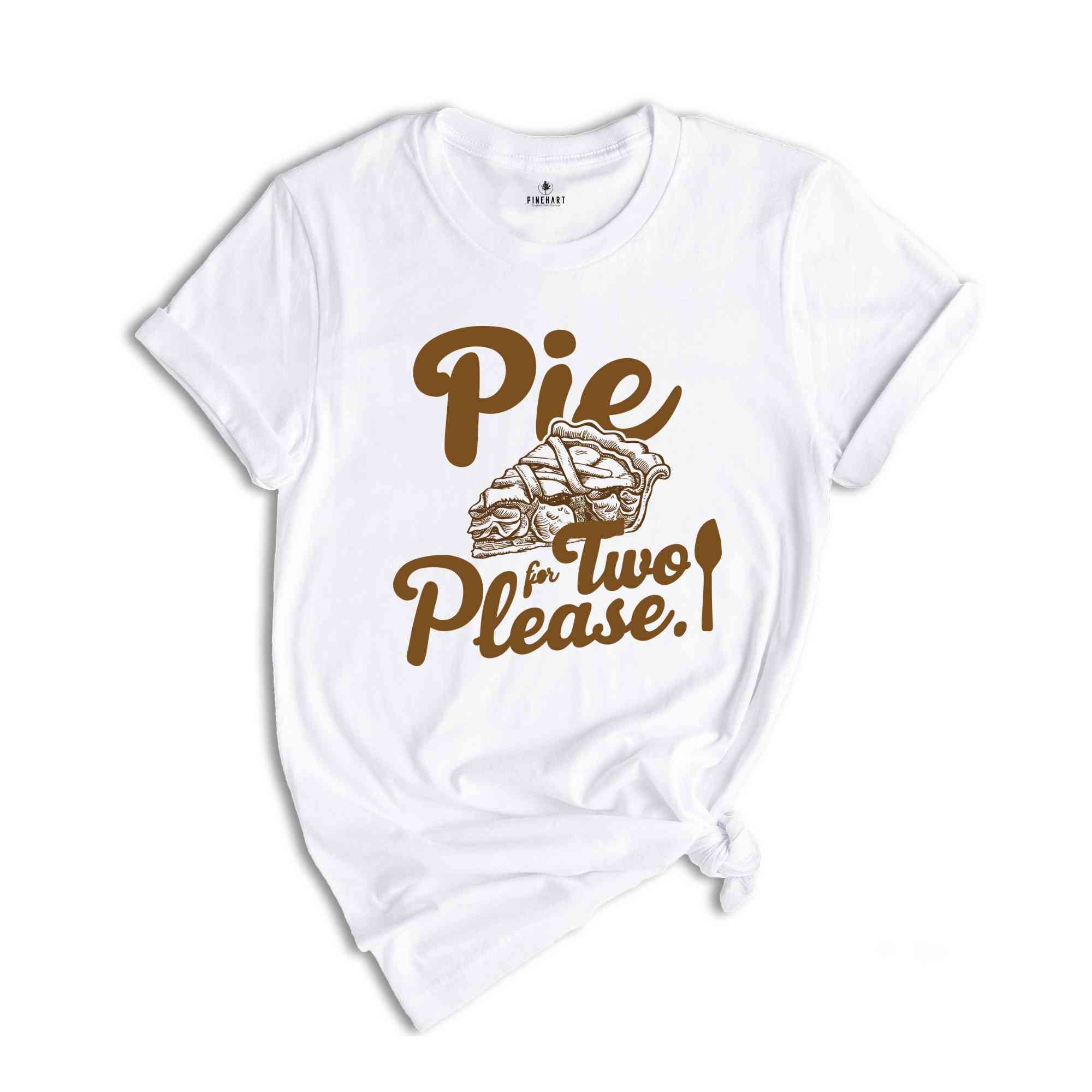 Pie for Two Thanksgiving Pregnancy Announcement Shirt, Thanksgiving Pregnancy Reveal t-shirt, Fall Maternity Shirt Thanksgiving Maternity