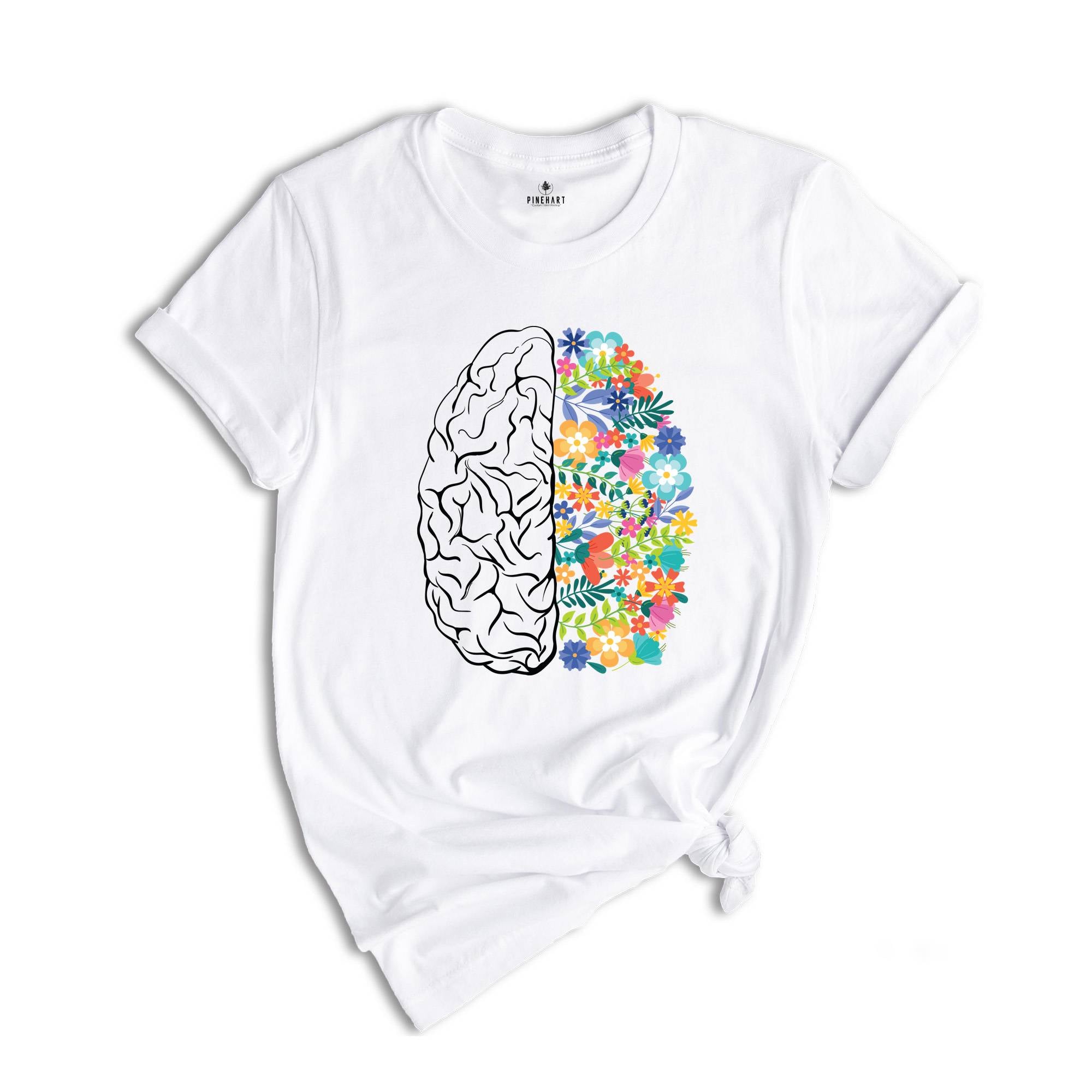 Brain Anatomy Shirt, Funny Nurse Tee, Women Nursing School Shirt, Nursing Student T-Shirt, Gift for Nurse, Brain Shirt