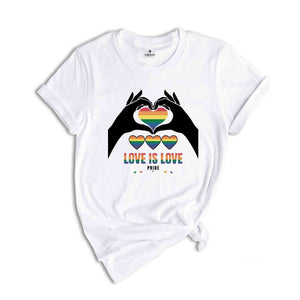 Love is Love Shirt, LGBQT Pride Shirt, Pride Shirt, Love Wins Tee, Pride Month Shirt, Equality Shirt