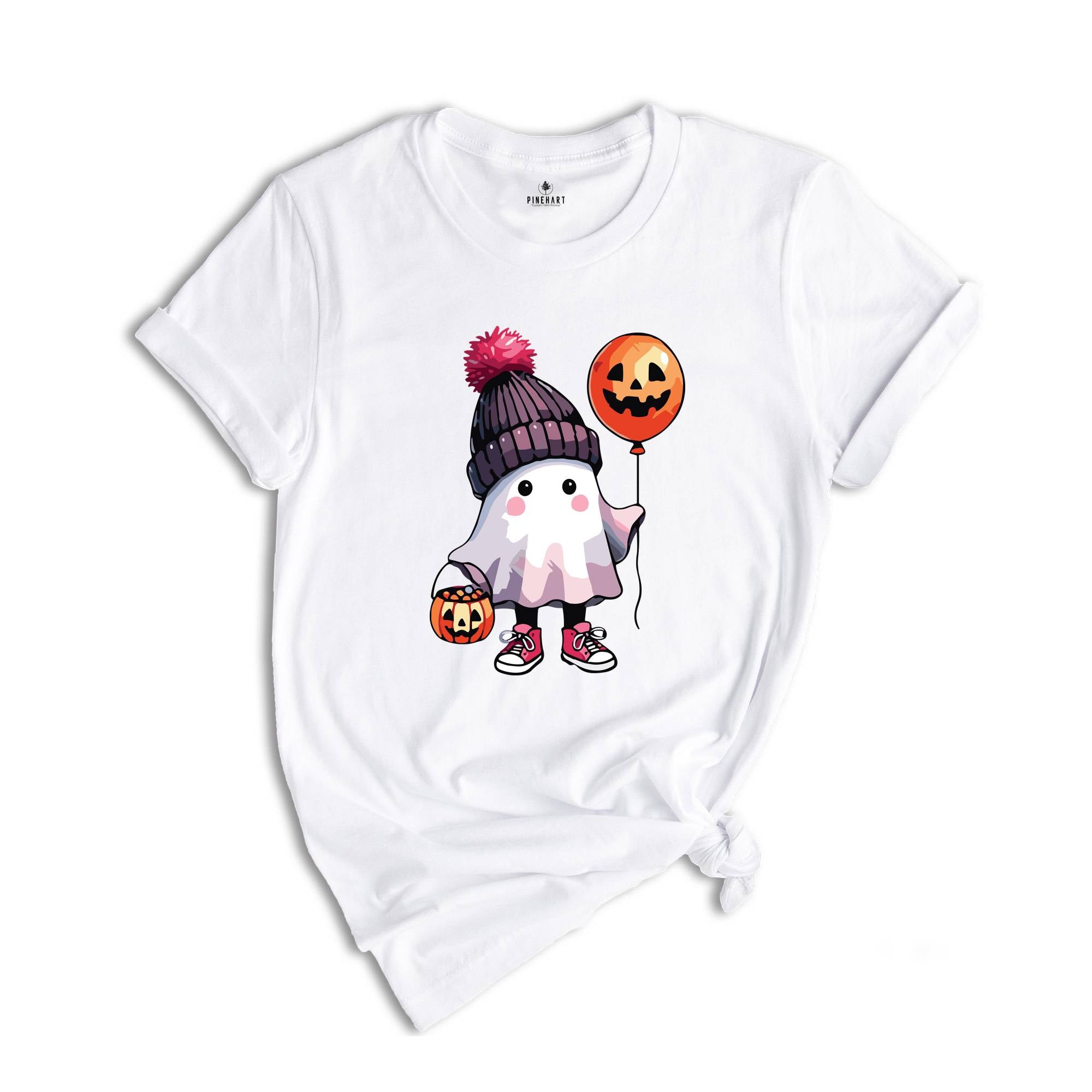 Ghost Halloween Shirt, Halloween Shirt, Halloween Party Shirt, Fall Shirt, Halloween Gift, Halloween Costume Shirt, Trick Or Treat Shirt