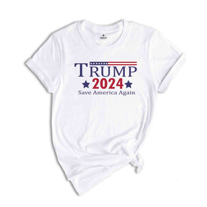 Trump 2024 shirt, Save America Again tee,Trump for president shirt,Vote for trump tee,Republican shirt,Trump for president tshirt