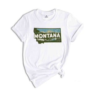 Retro State Of Montana Shirt, State Of Montana Shirt, State Shirt, Montana Shirt, Montana Lover Shirt, Family Trip Shirt, Travel Shirt