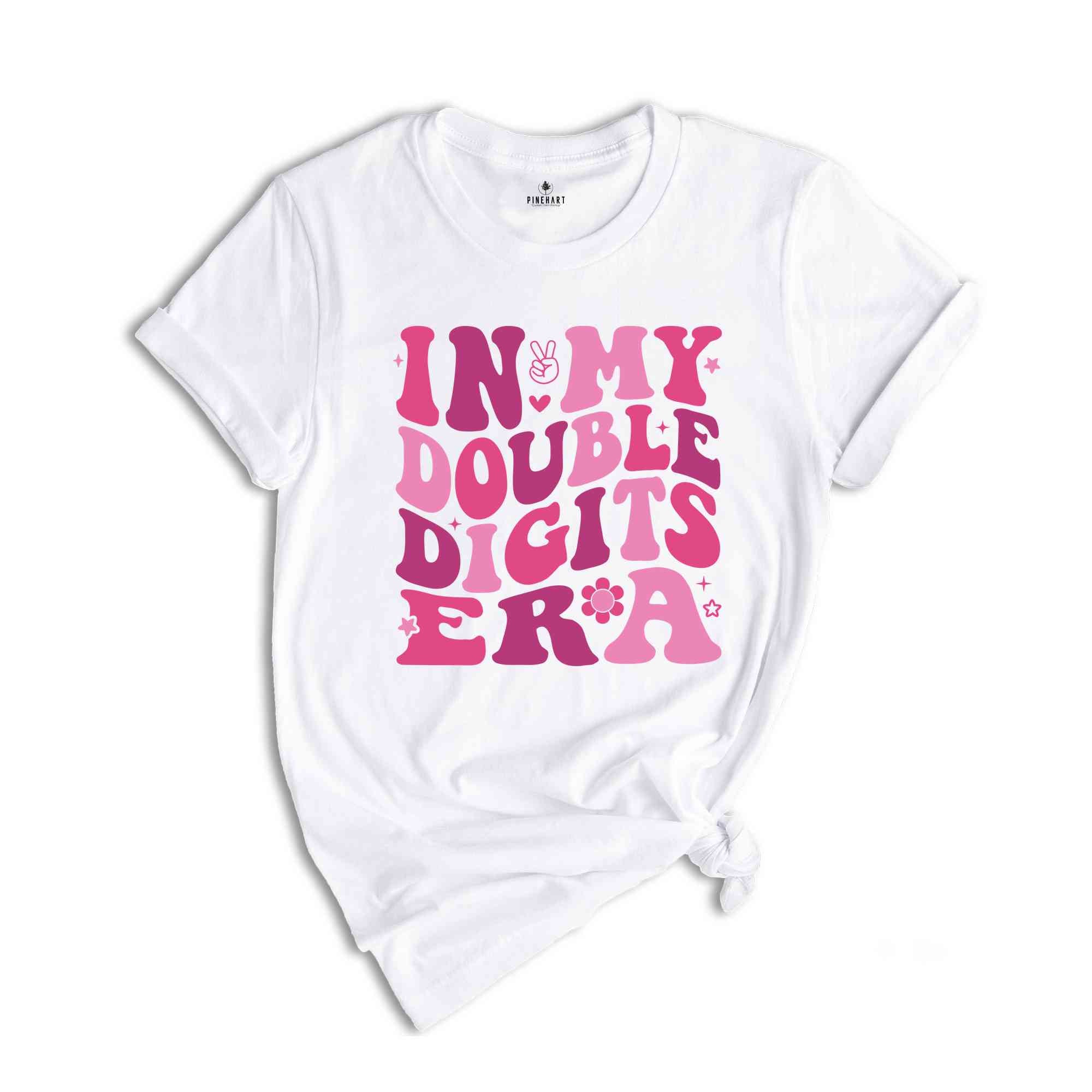 In My Double Digits Era Shirt, Birthday Girl Shirt, Cute Birthday Shirt, Kids Birthday Shirt, Ten Year Old Shirt, Birthday Party Shirt