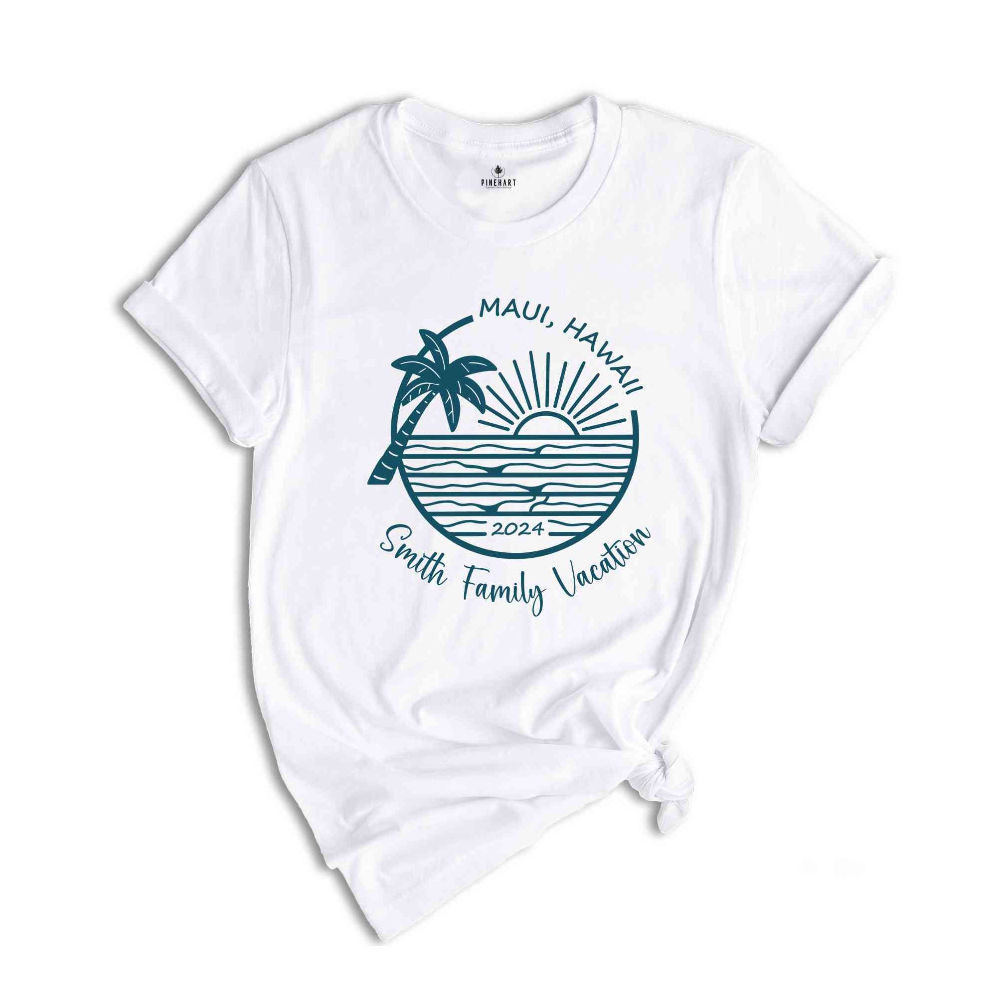 Custom Beach Vacation Shirts, Custom Family Trip T-Shirt, Matching Summer Vacation Shirts, Family Cruise Gifts