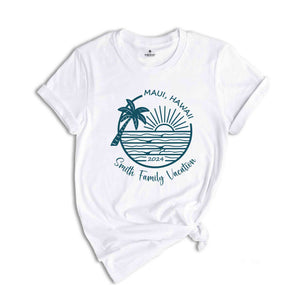 Custom Beach Vacation Shirts, Custom Family Trip T-Shirt, Matching Summer Vacation Shirts, Family Cruise Gifts