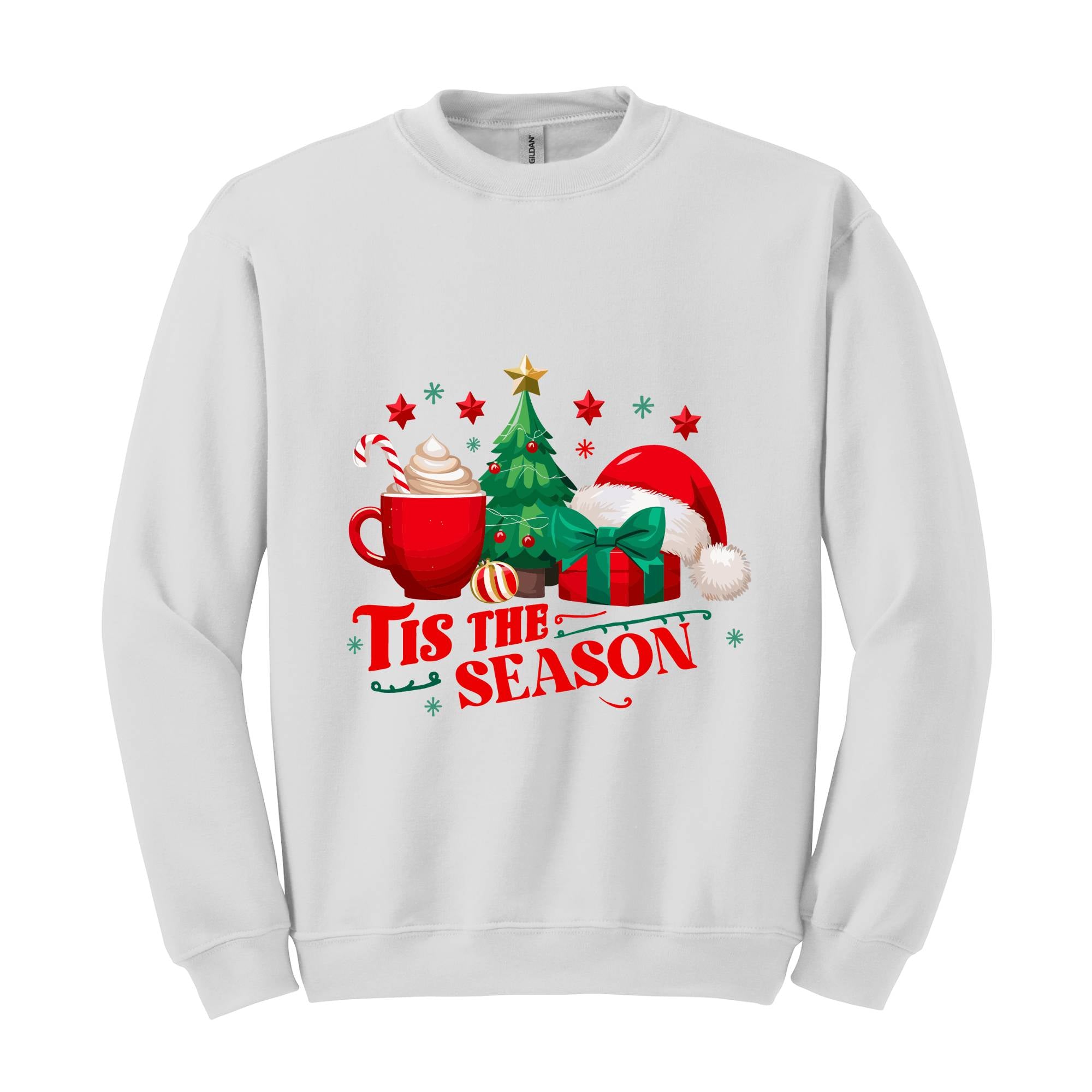 Tis The Season Sweatshirt, Christmas Tis The Season Sweatshirt, Merry Christmas Shirt, Christmas Sweatshirt, Cute Winter Sweatshirt