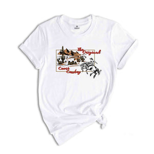 The Original Coors Cowboy T-Shirt, Rodeo Club Shirt, Coors Cowboy Tee, Original Coors Shirt, Western Style Tee