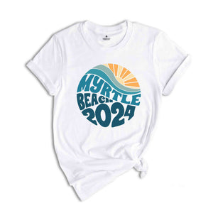 Myrtle Beach Shirt, Family Vacation 2024 Tee, Vacay Mode T-Shirt, Matching Beach Trip Gift Shirt, Summer Vibes T-Shirt