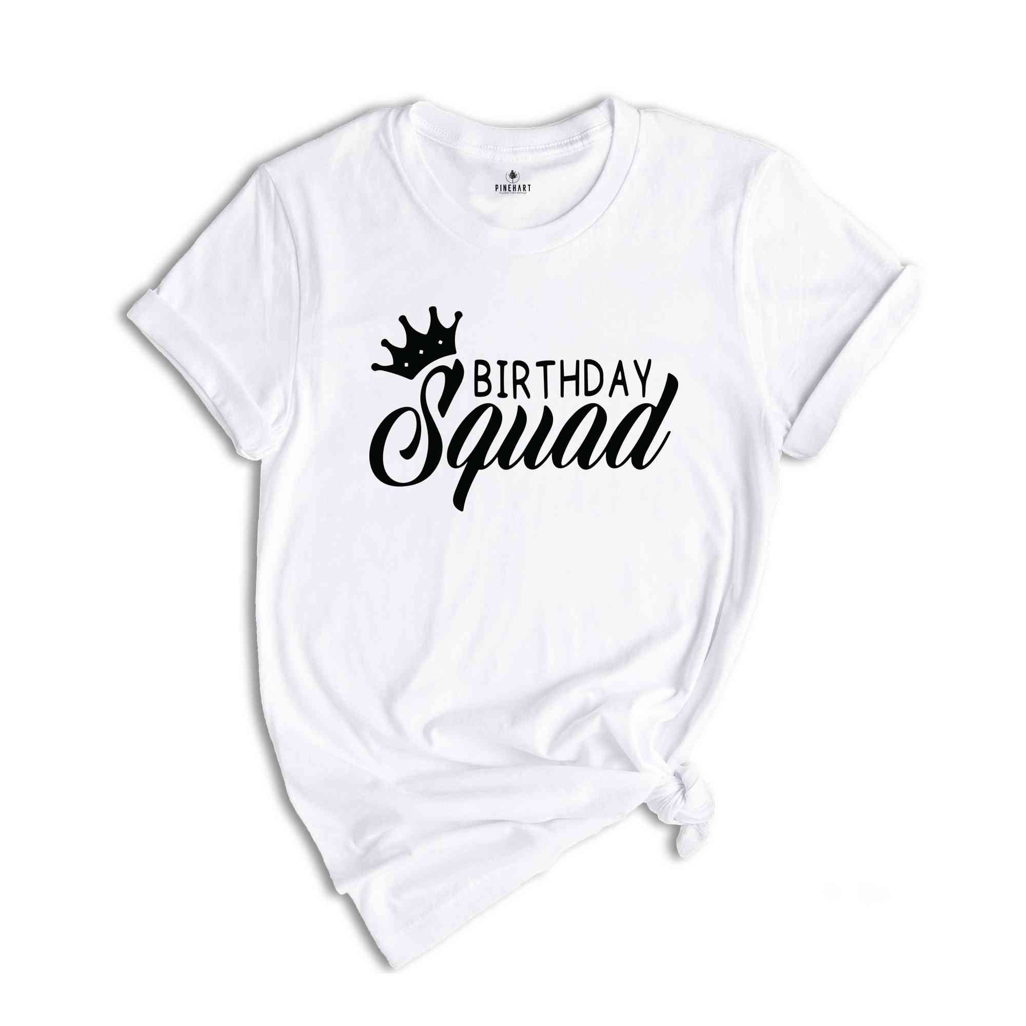 Birthday Queen T-Shirt, Birthday Squad Matching Shirts, Birthday Queen Gifts, Birthday Party Shirts, Girls Party Shirts