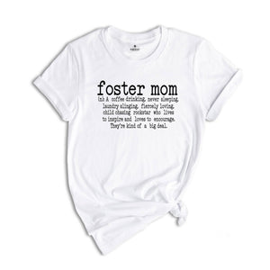 Foster Mom Definition Shirt , Gift for Foster Mom, Bonus Mom TShirt, Mothers Day Gift, Bonus Mama Gift for Mama