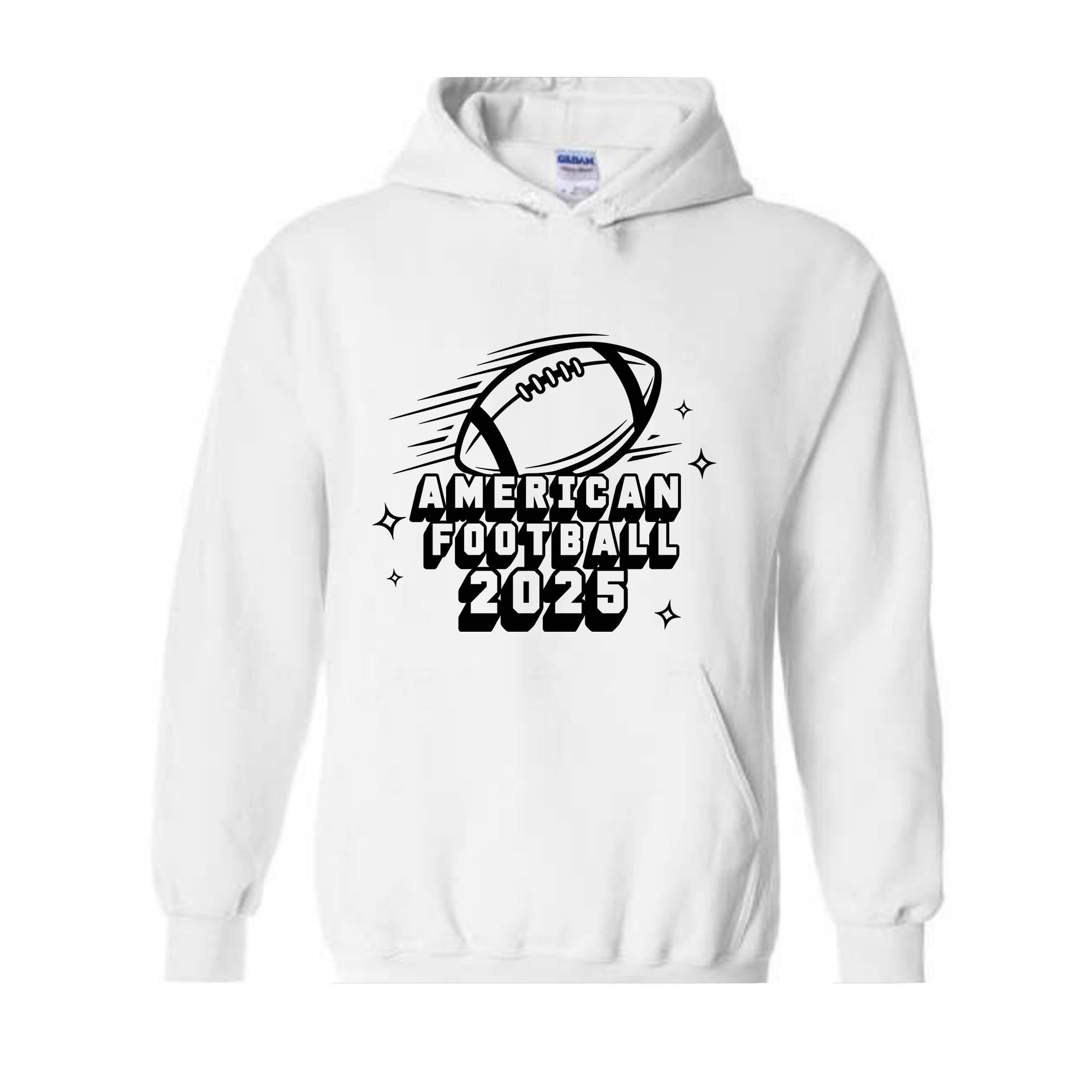 Super Bowl 2025 Sweatshirt, Game Day 2025 Hoodie, Sport Hoodie, Super Bowl Hoodie, American Football Hoodie, Football quote Gift