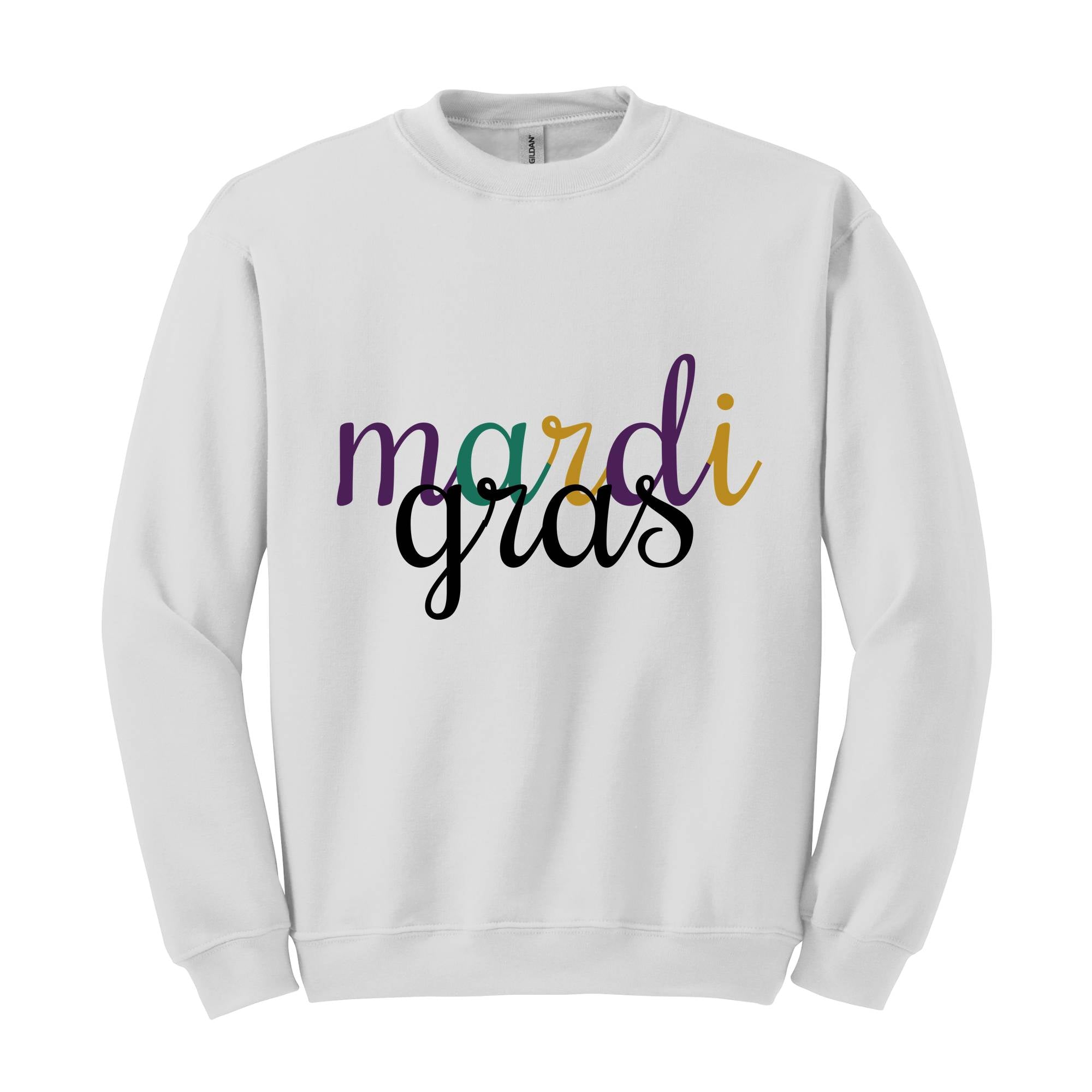 Retro Mardi Gras Hoodie, Mardi Gras Sweatshirt, New Orleans Sweatshirt, Fat Tuesday Outfit, Women Mardi Gras Sweatshirt, Mardi Gras Sweater