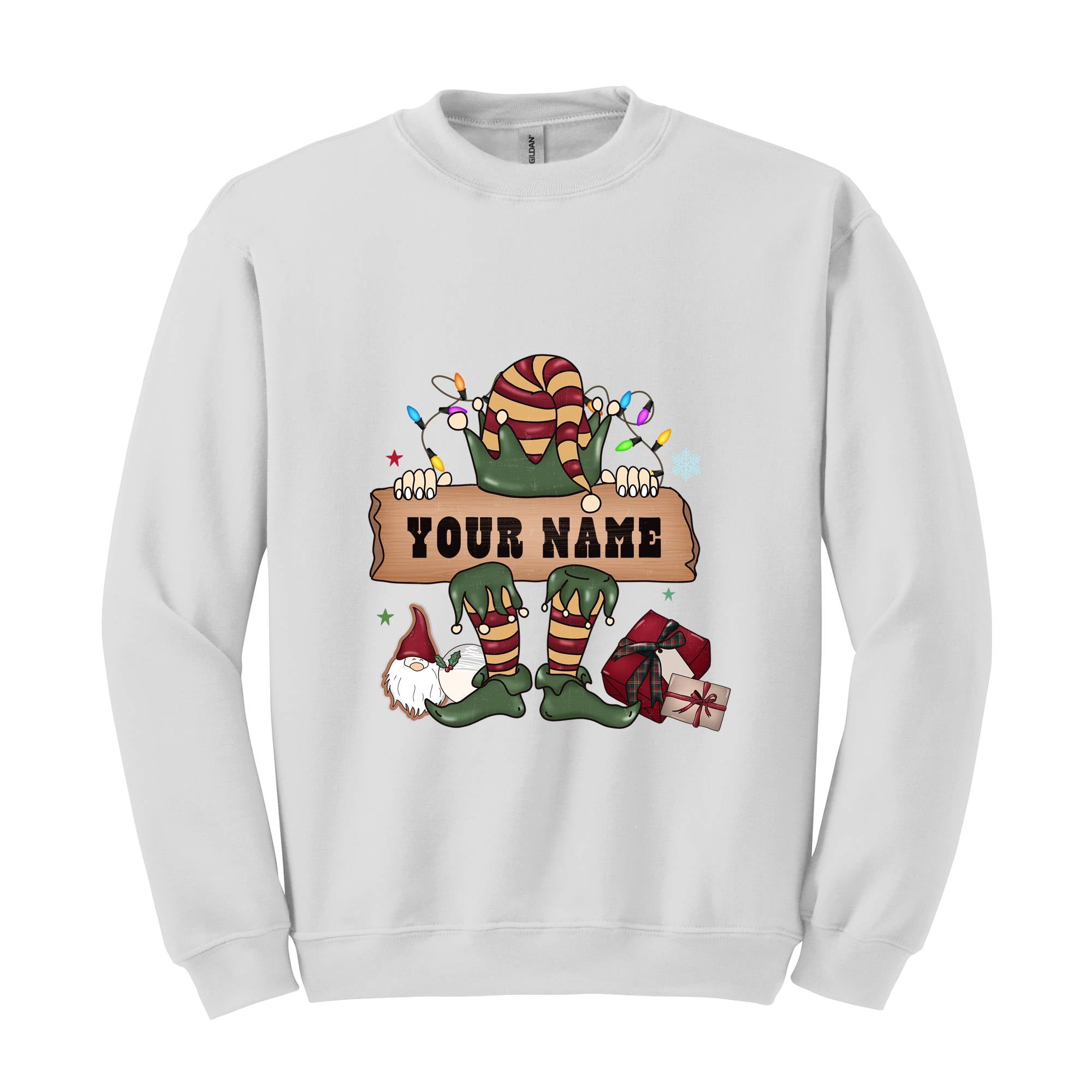 Personalized Christmas Sweatshirt, Custom Christmas Sweatshirt, Custom Sweatshirt