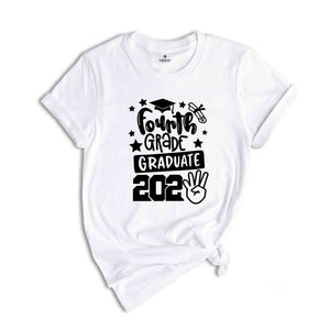 Fourth Grade Graduate 2024 Shirt, Elementary School Tees, Kids School Shirt, Elementary Graduation Gift, Last Day Of School Tee