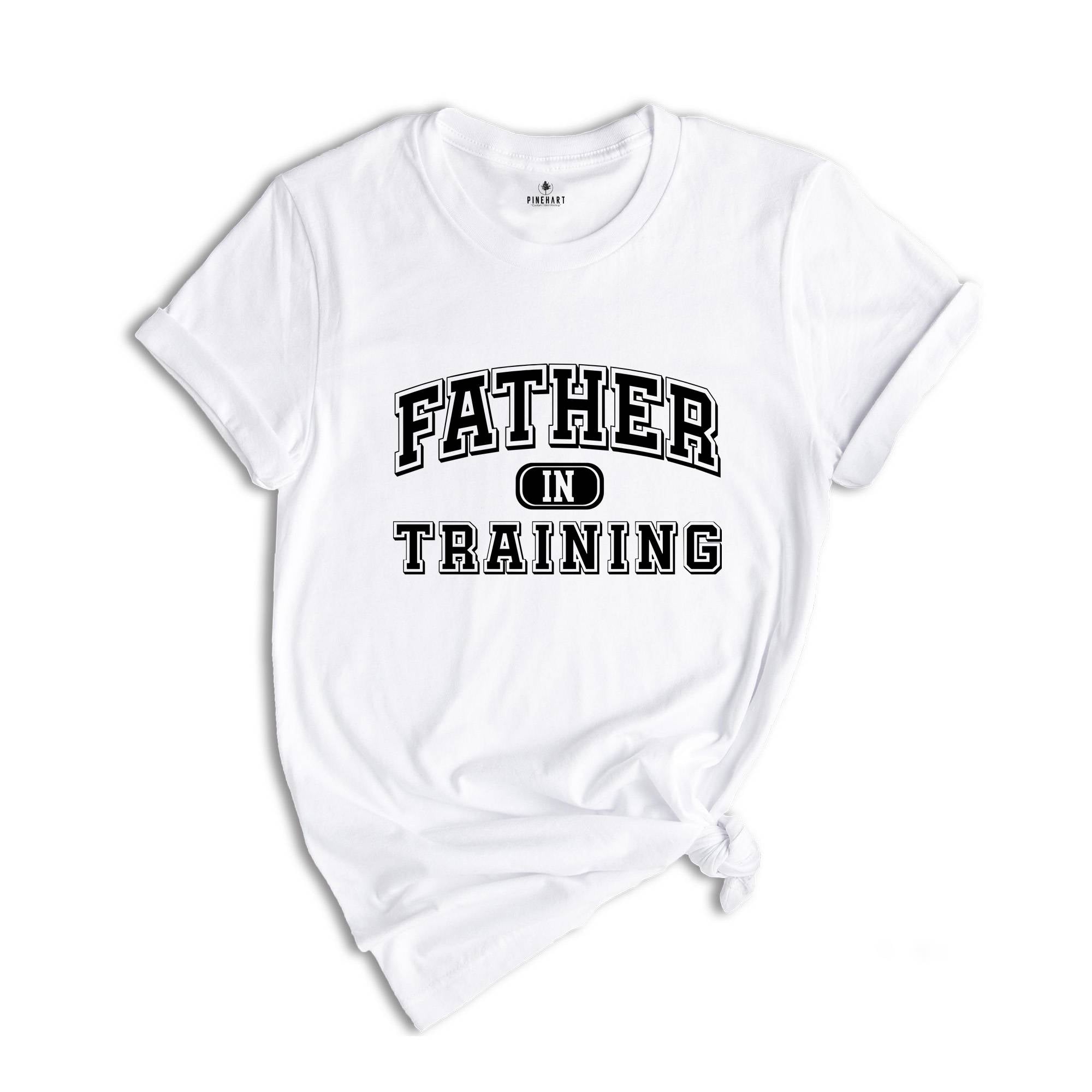 New Father Shirt, Father in Training, New Dad Shirt, New Father Gift, Baby Announcement, First Fathers Day, New Daddy Shirt, Expecting Dad