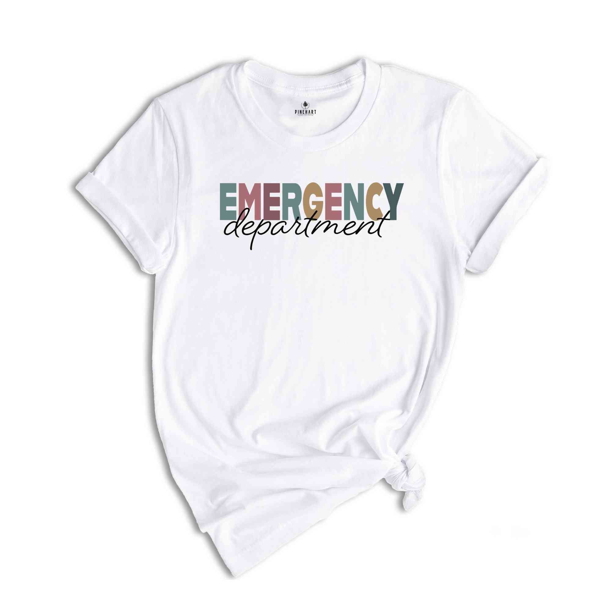 Emergency Department T-Shirt, ER Nurse Shirt, Nurse Shirt, Registered Nurse T-Shirt, Gifts For Nurse