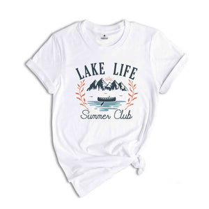 Lake Life Summer Club Shirt, Adventurer Shirt, Camper Shirt, Nature Lover Shirt, Summer Shirt, Lake Day Shirt, Sun Rays, Lake Trip Shirt