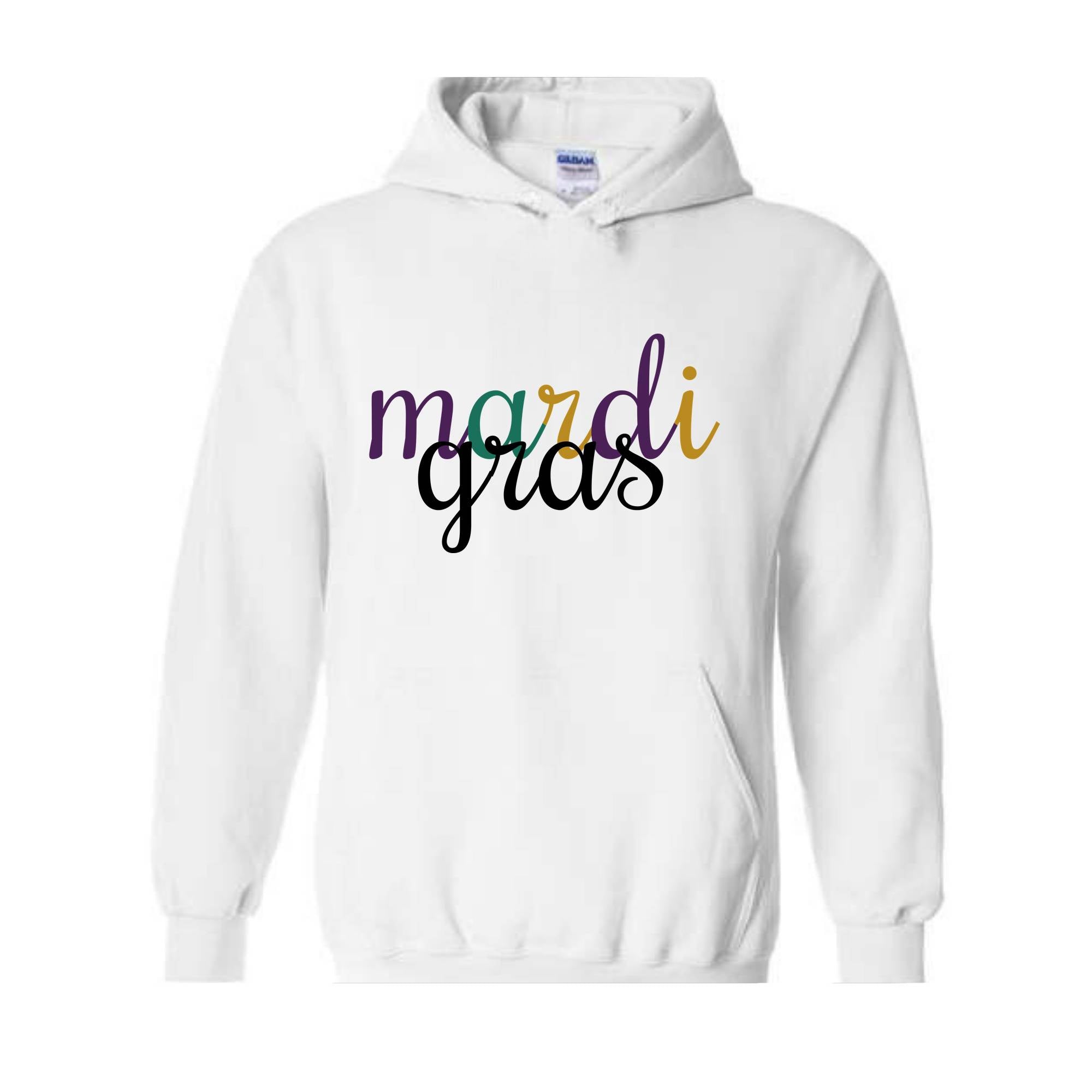 Retro Mardi Gras Hoodie, Mardi Gras Sweatshirt, New Orleans Sweatshirt, Fat Tuesday Outfit, Women Mardi Gras Sweatshirt, Mardi Gras Sweater