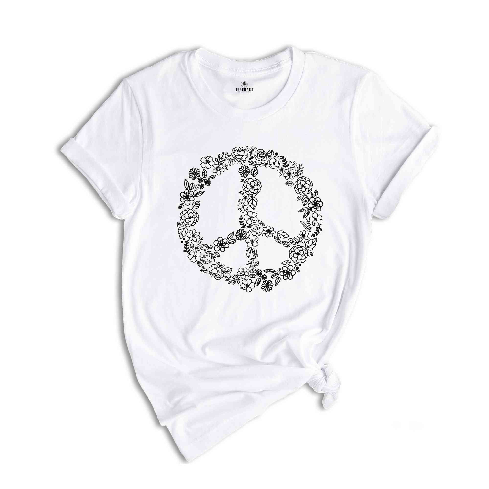 Peace Sign, Peace Shirt, Hippie Shirt, Peace And Love, Peace Tshirt, Peace T-Shirt, Peace Symbol, Peace, Boho Shirt, Peace Tee