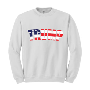 I voted For Trump and i will vote again Sweatshirt, Election 2024 Hoodie, Trump 2024 Sweatshirt, Trump 2024 Republicans