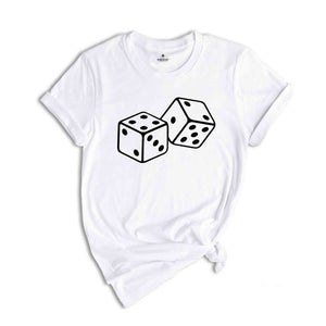 Dice Shirt, Dice Sweatshirt, Boardgame Lover Shirt, Old School Gamer Shirt, Roll The Dice Shirt, Gamer Sweatshirt