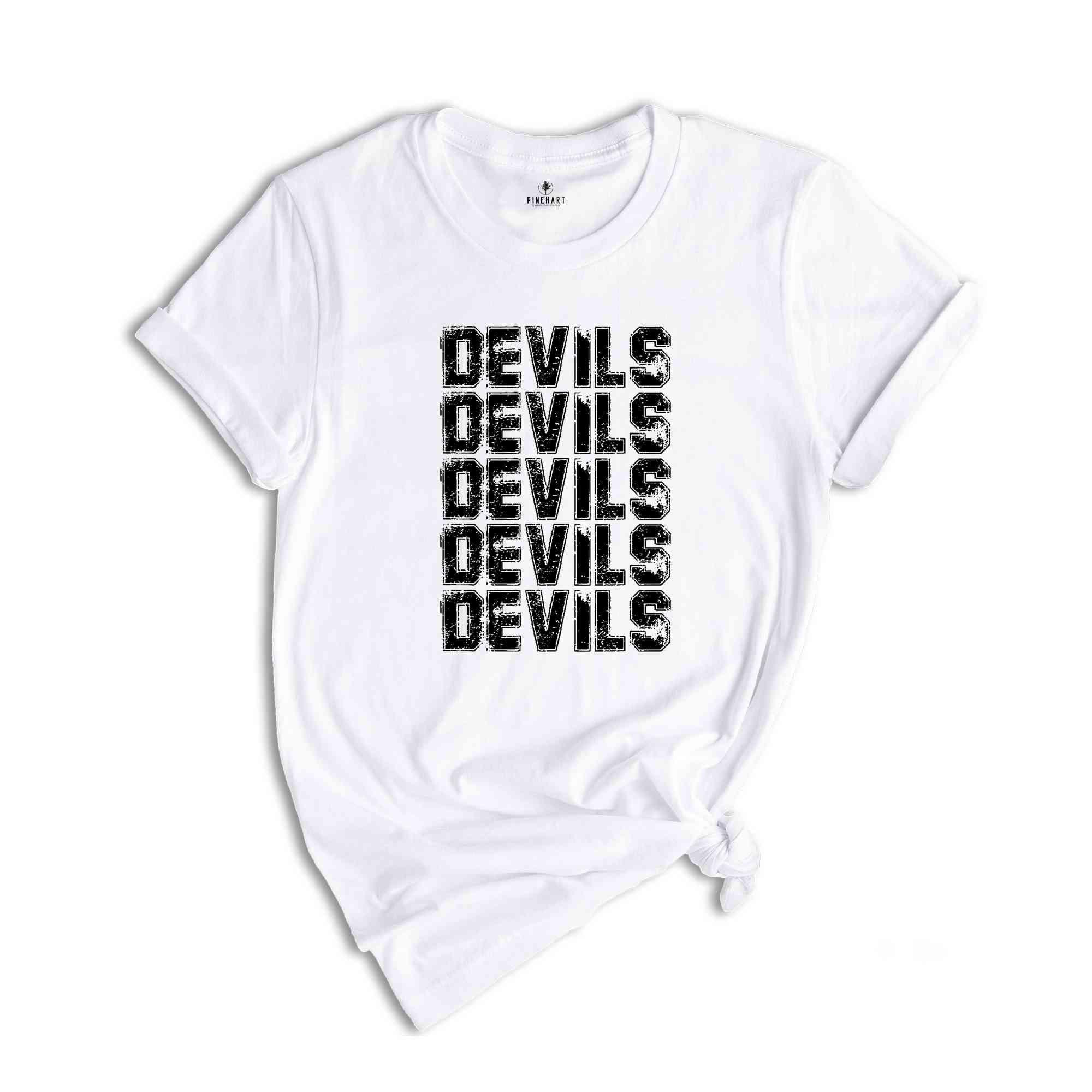 Team Mascot Shirt, Devils Mascot Shirt, Devils Fan Shirt, Devils School Shirt, School Spirit Shirt, Devils Team Shirt, Football Tee