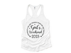 Girl's Weekend Tank Top, Girls Trip Tank Top, Girls Vacation Tank Top, Matching Girls Trip Tank Top, Funny Girls Weekend Tank, Summer Tank