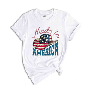 Retro Made In America Shirt, Fourth Of July Shirt, America Shirt, USA Shirt, American Flag Shirt, Patriotic Shirt, Independence Day Shirt