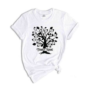 Custom Family Tree Shirt, Personalized Family Shirt, Family Reunion Shirt, Customized Reunion Matching Shirt, Matching Cousins Shirt