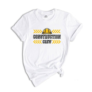 Construction Crew T Shirt, Construction Matching Shirt, T shirts for Contractor, Contractor Tees, Construction Gift, Builder T Shirt