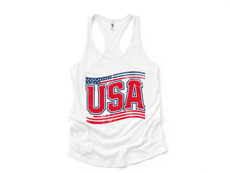 Usa Patriot Flag Tank, 4th of July Tanks, 4th of July Tanks Women, Distressed USA Tank, Fourth of July Tank, 4th of July Shirt