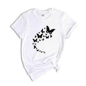 Butterfly Shirt For Women, Cute Butterfly T-Shirt, Butterfly Tee, Cute Butterfly Shirt, Animal Lover Gift, Butterfly Lover Gift