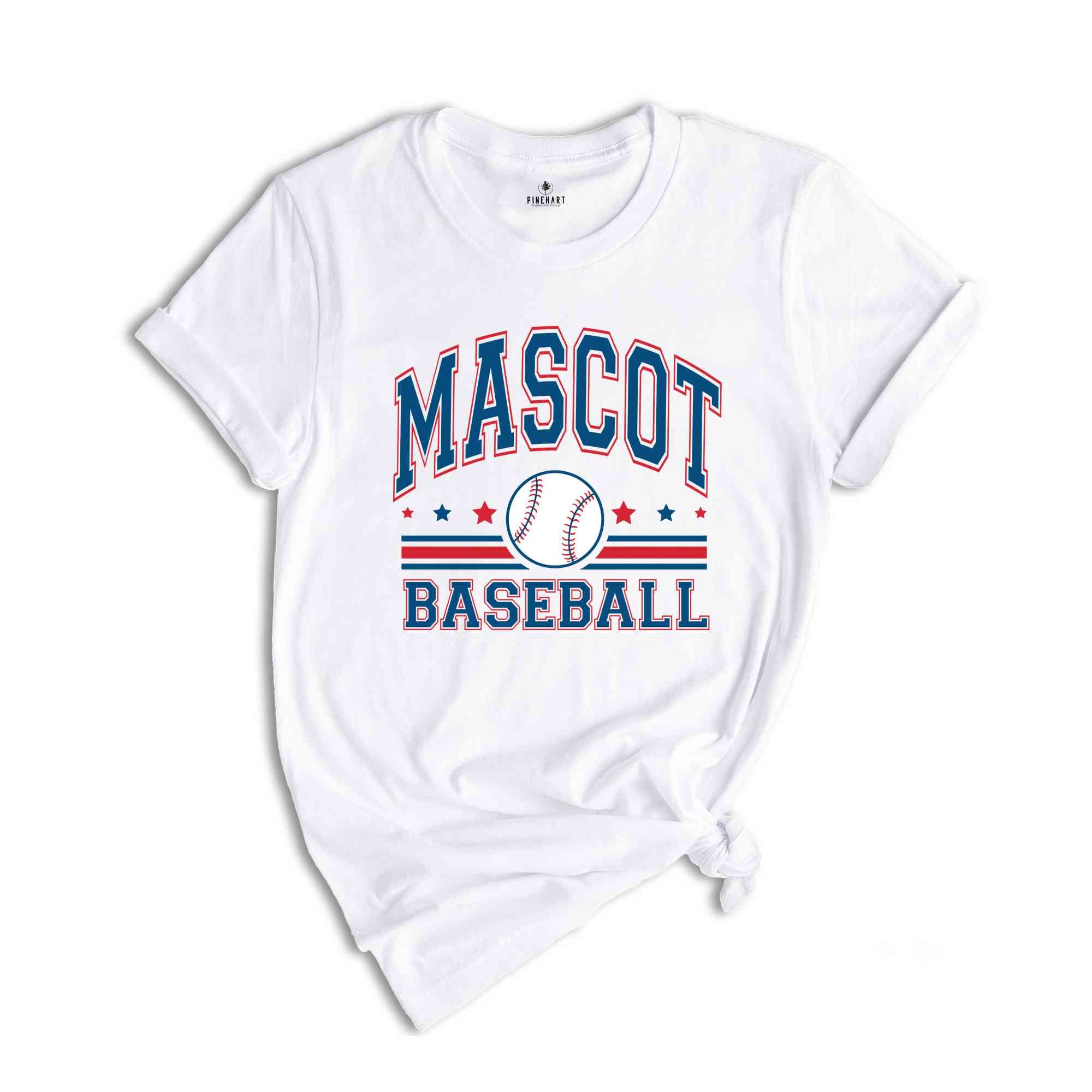 Custom Baseball Mascot Shirt, Custom Team Shirt, Work Shirt, Baseball Team Shirt, Custom Baseball Shirt