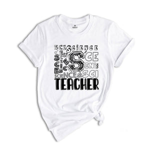 Science Teacher Shirt, Funny Science Shirt, Chemistry Teacher Shirt, Science Teacher Gift Shirt, Typography Science Teacher Tee,