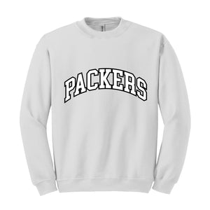 Team Mascot Sweatshirt, Packers Team Sweatshirt, Packers Team Spirit Sweatshirt, Packers Fan Sweatshirt, Packers School Sweatshirt