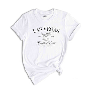 Las Vegas Bachelorette Shirt, Retro Cocktail Club Bach Trip T-Shirt, Bachelorette Party Shirts, Bachelorette Wedding Shirt, Drink T-Shirt