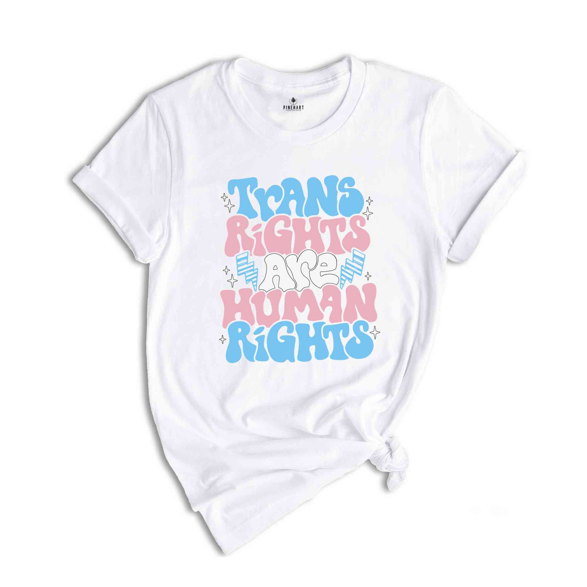 Trans Rights are Human Rights Shirt, Protect Trans Kids Tee, Transgender Pride T-Shirt, LGBTQ Rights T-Shirt