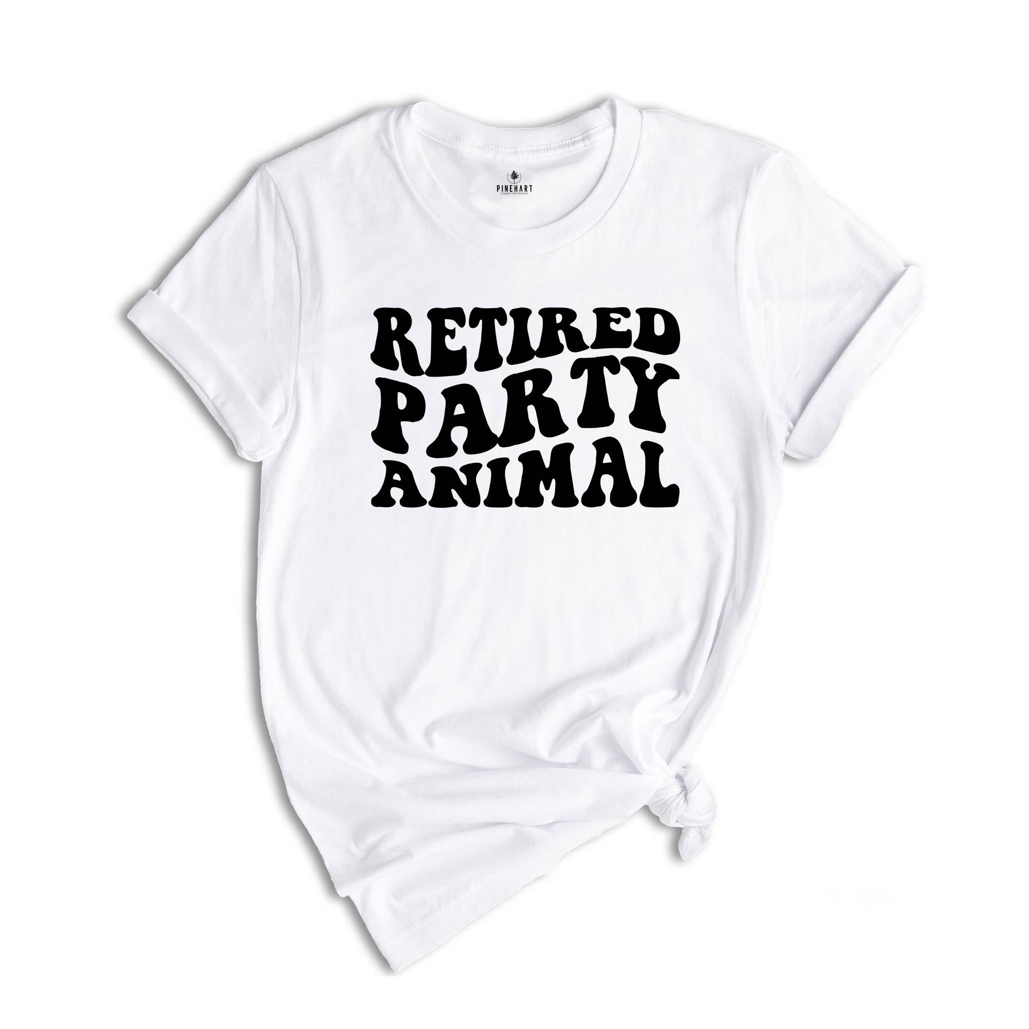 Retired Party Animal Shirt, Retired Party Animal Gift, Birthday Party Shirt, Funny Party Tee, Animal Party Gift, Animal Birthday Family Tee