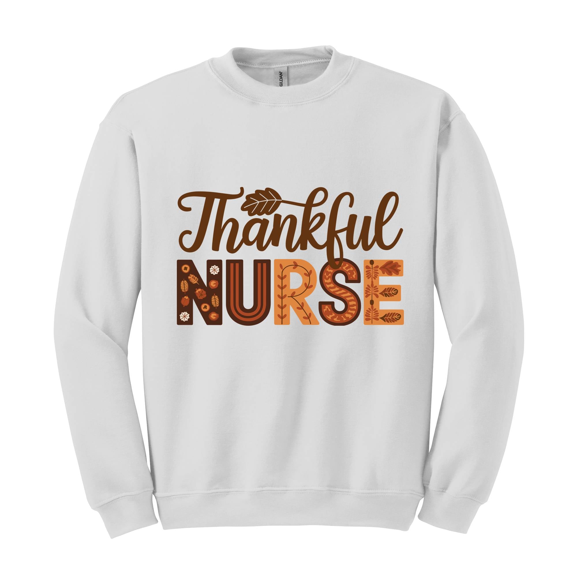 Thankful Nurse Sweatshirt, Nurse Gift, Thanksgiving Nurse,Thanksgiving shirt, Cute Thanksgiving Sweatshirt