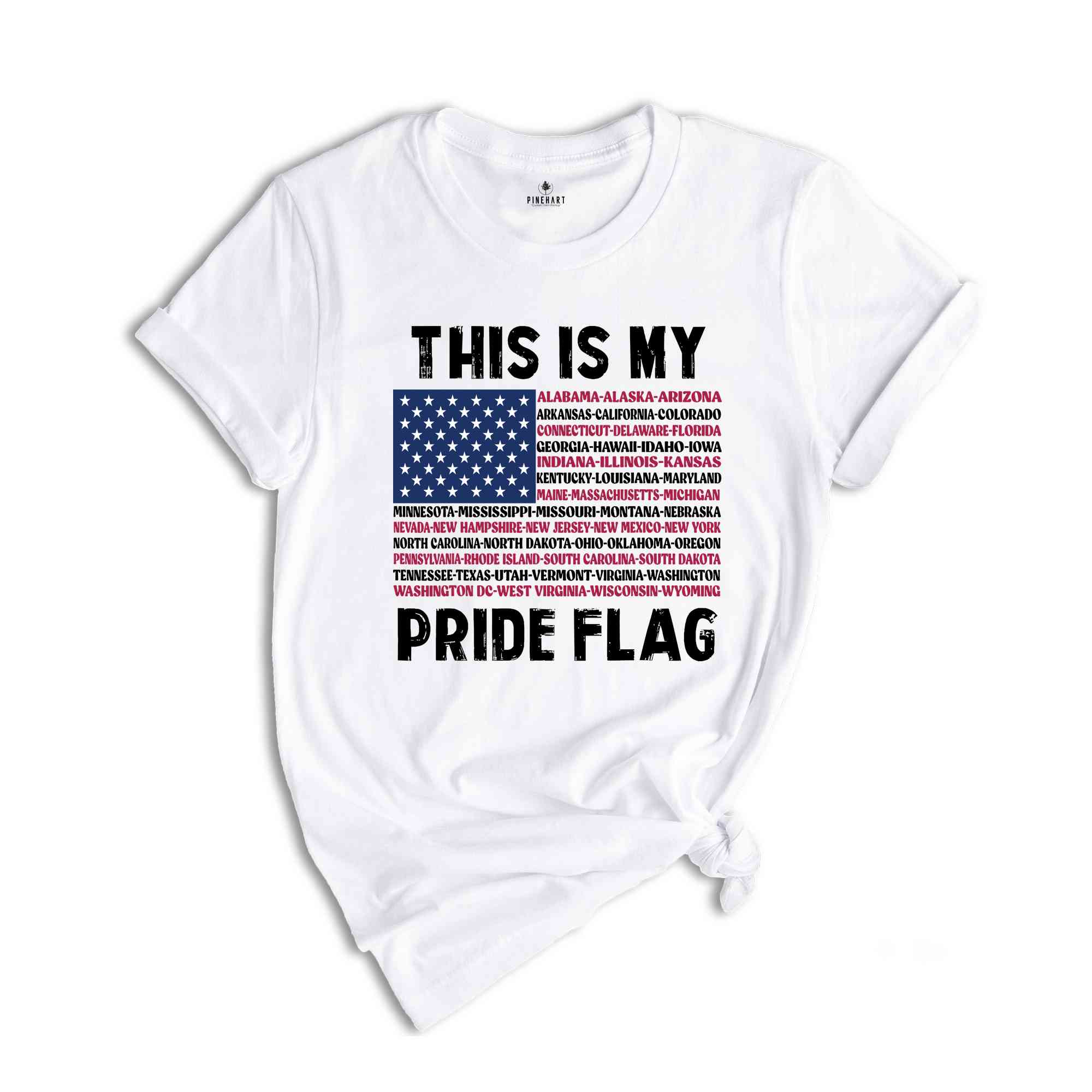 American Flag Shirt, This Is My Pride Flag, USA American 4th Of July Patriotic Shirt, Patriotic Shirt, America Flag Shirt, 4th Of July Shirt