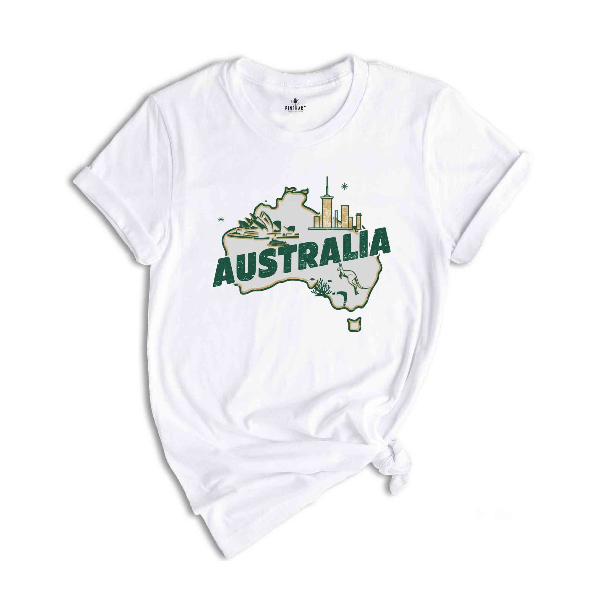 Retro Australia Shirt, Australia Travel Shirt, Country Travel Shirt, Shirt For Traveler, Travel Lover Gift, Travel Tee, Trip Shirt