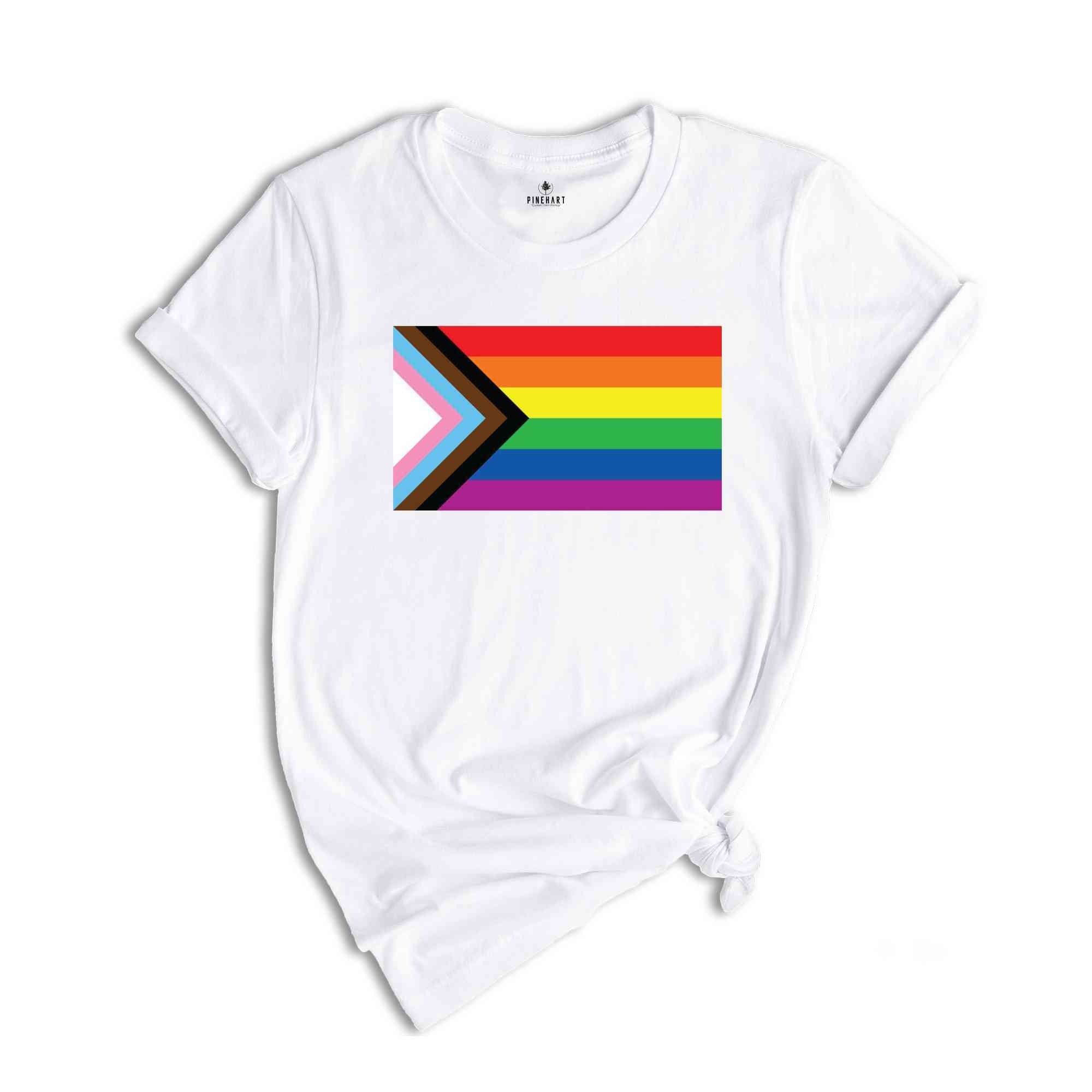 Pride Flag Shirt, Gay Pride Shirt, Lesbian Pride Shirt, Trans Pride Shirt, Lgbtq Pride Shirt, Transgender Pride, Bisexual Shirt