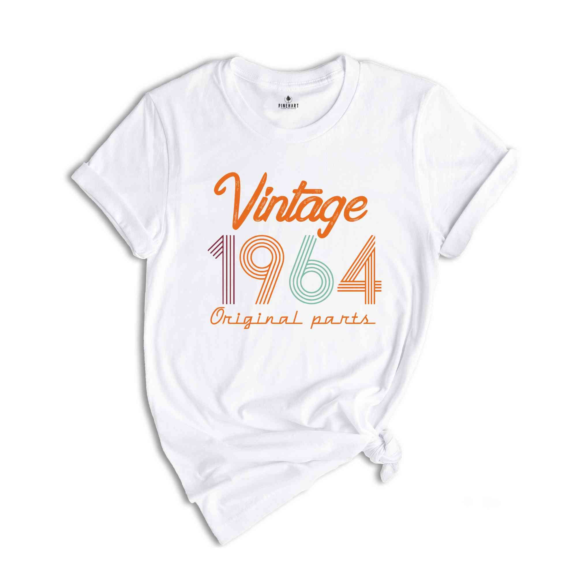 Vintage 1964 Shirt, 60th Birthday Shirt, Hello Sixty Shirt, Sixty Year Old Birthday, 60th Birthday Gift, Birthday Party Shirt