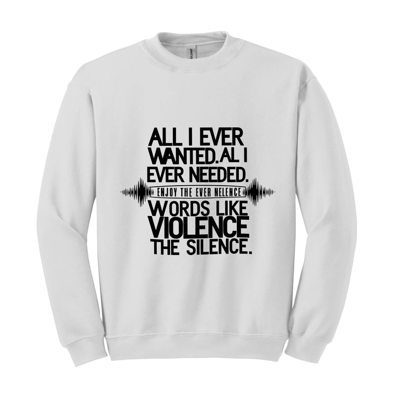 Enjoy The Silence Shirt, Breaks The Silence Shirt, Trendy Electronic Music Fans Shirt, Humorous Teacher Appreciation Gifts