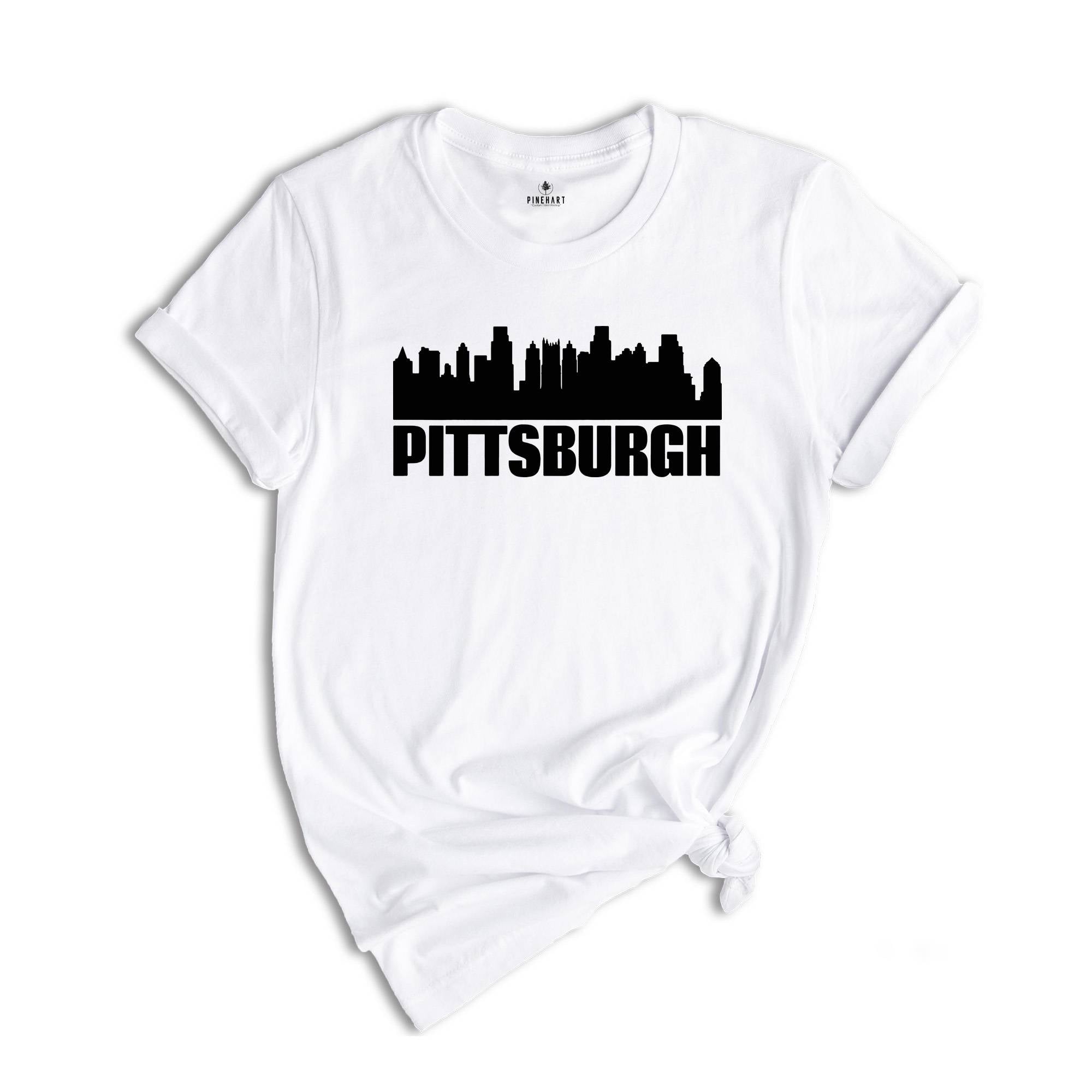 Pittsburgh Skyline Shirt, Pittsburgh Home Tee, Pittsburgh Gift, Pittsburgh Trip Shirt, Pittsburgh Sweatshirt, Pittsburgh T-shirt