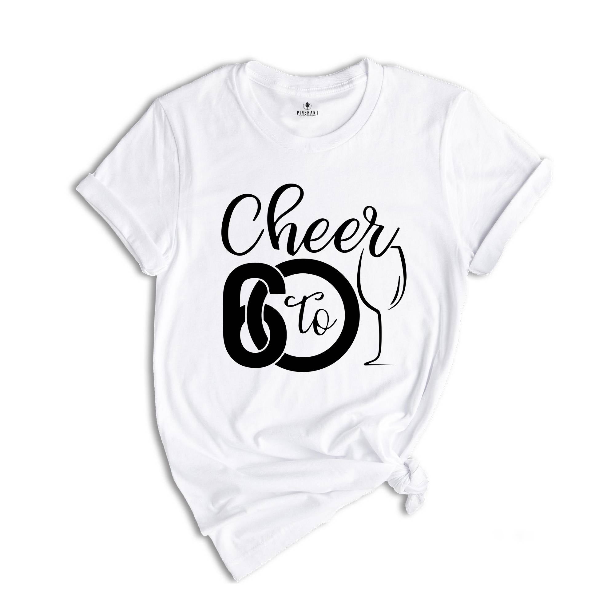 Cheer To 60th Birthday Shirt, Hello 60 T-Shirt, 1964 Birthday Tee, 60th Birthday Gift, Sixty And Fabulous, 1964 Birthday Gift