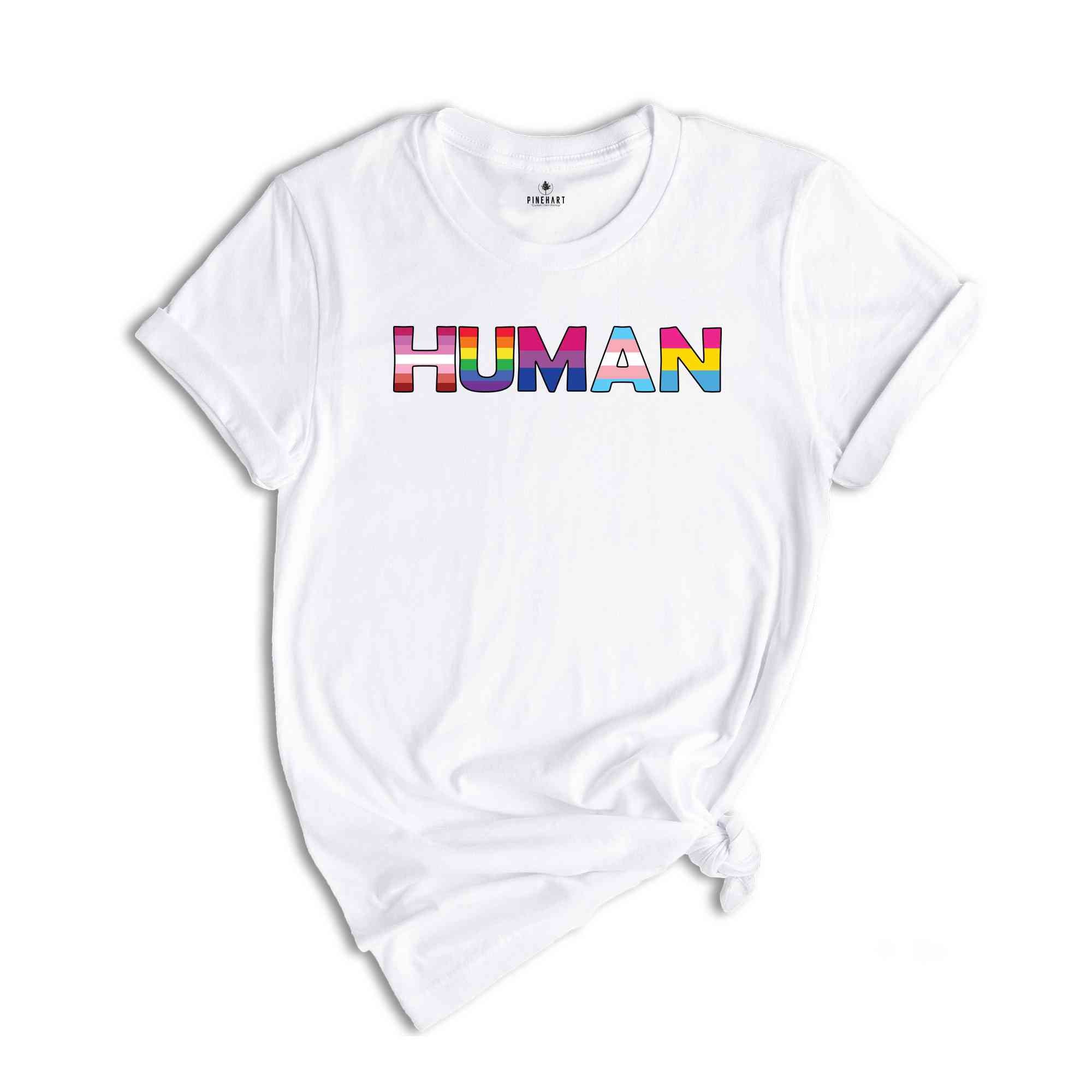 Human Shirt, Human Rights Shirt, Equality Shirt, LGBTQ Shirt, Pride Shirt, LGBTQ Pride Shirt, Human Rights Awareness Shirt, Civil Rights Tee