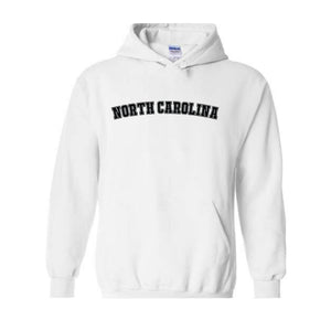 Vintage North Carolina Hoodie, Carolina Hoodie, Hoodie, North Carolina Gift, Vintage Hoodie, State Hoodie,